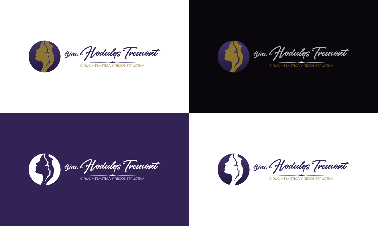 Dra. Hodaly Tremont - Logo - Versión extendido y versiones alternativas.