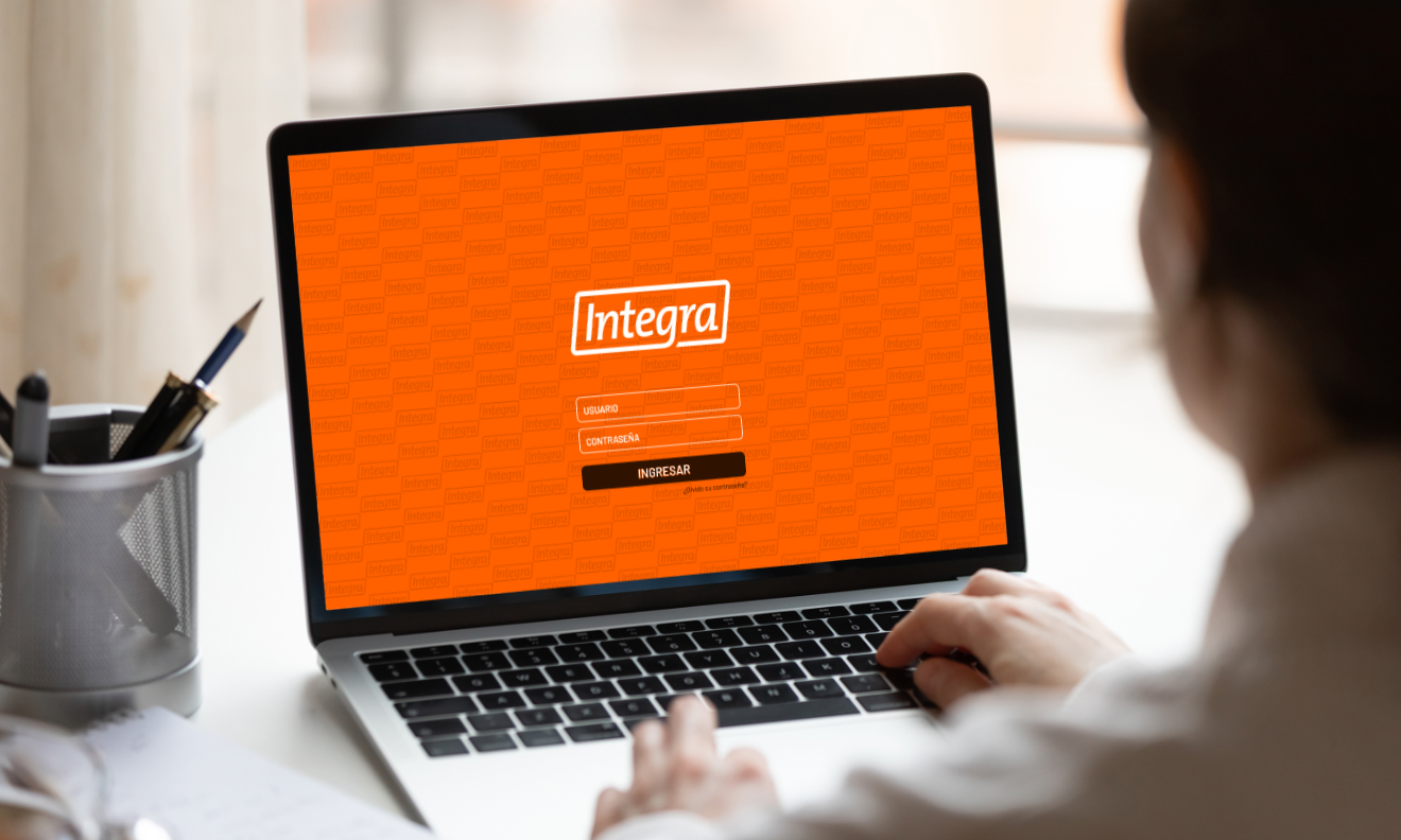 Integra - Diseño - Pantalla de inicio - Vista escritorio.