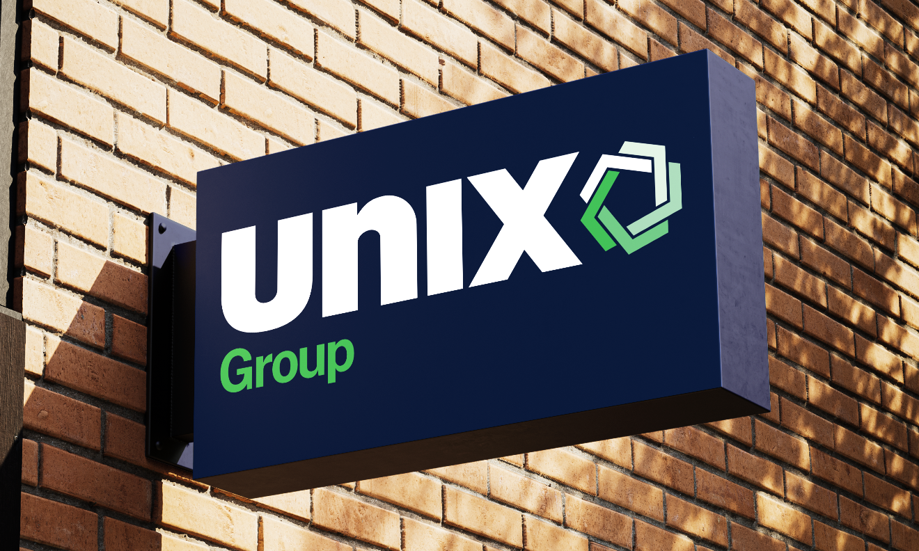 Unix Group - Diseño - Aviso exterior.